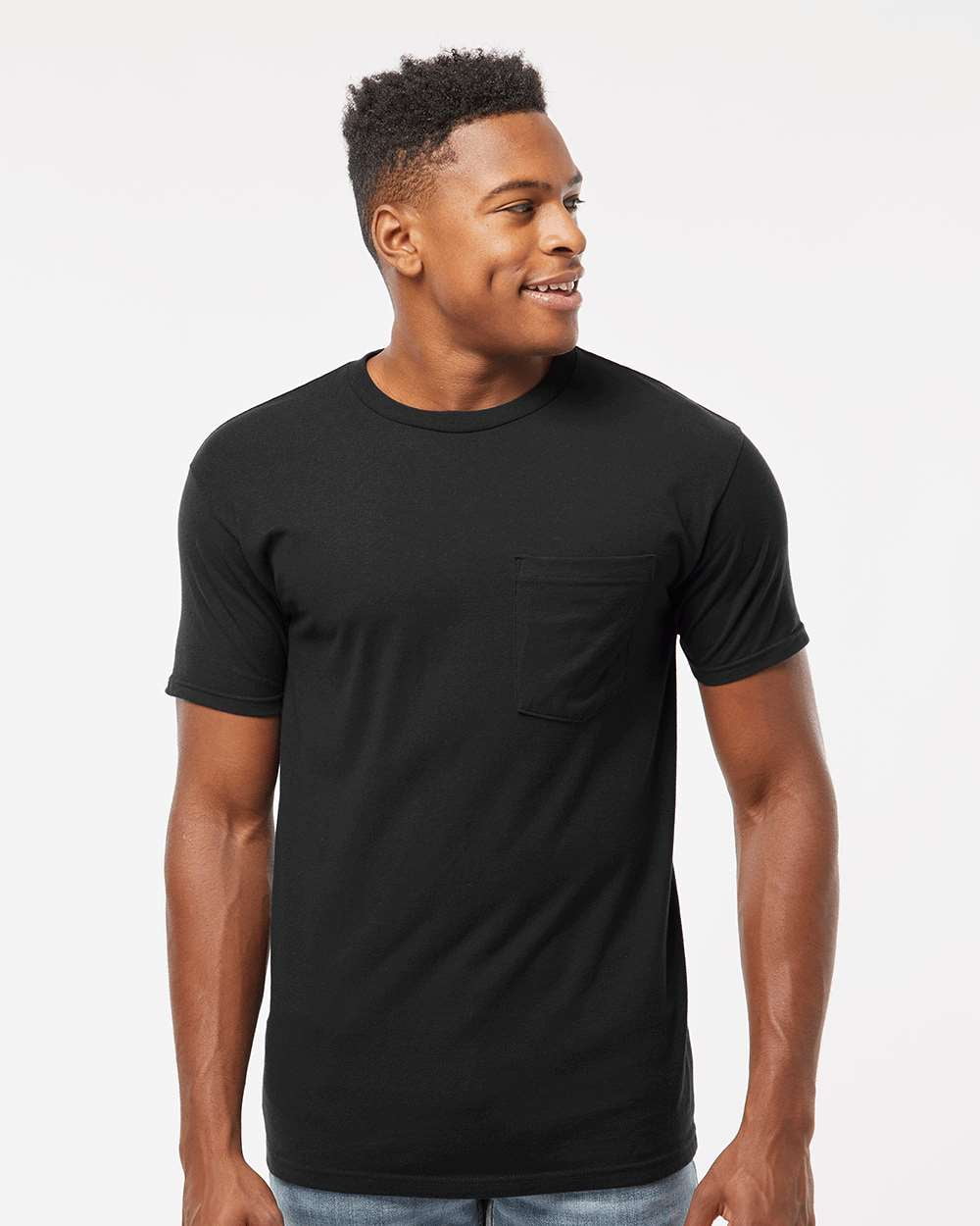 Tultex Unisex Heavyweight Pocket T-Shirt - Walmart.com