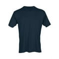 thumbnail image 1 of Tultex - Unisex Poly-Rich V-Neck T-Shirt - 207 - Navy - Size: 3XL, 1 of 2