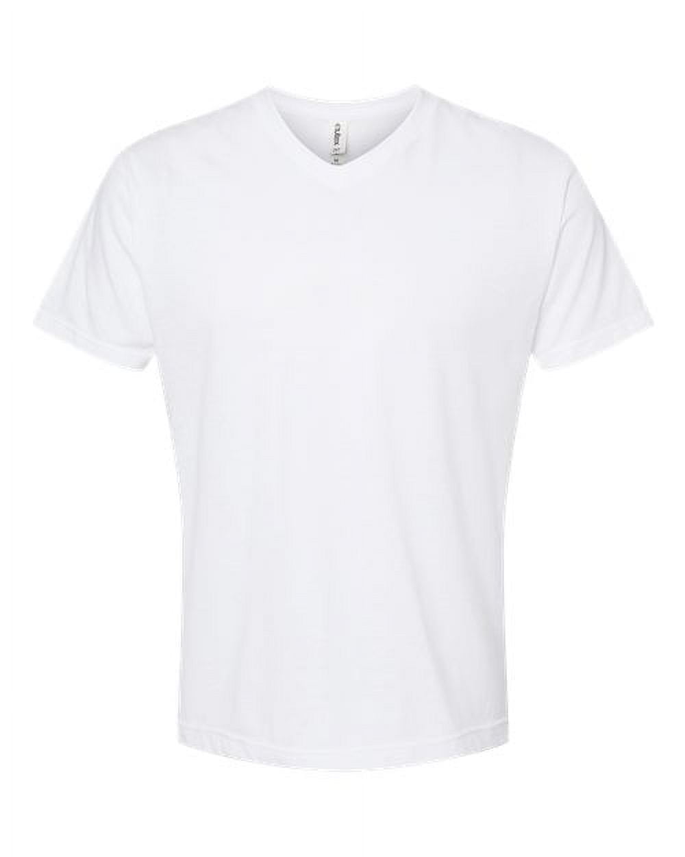 Tultex Unisex Poly-Rich V-Neck T-Shirt 207 - Walmart.com