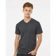 thumbnail image 1 of Tultex Unisex Poly-Rich V-Neck T-Shirt, 1 of 5