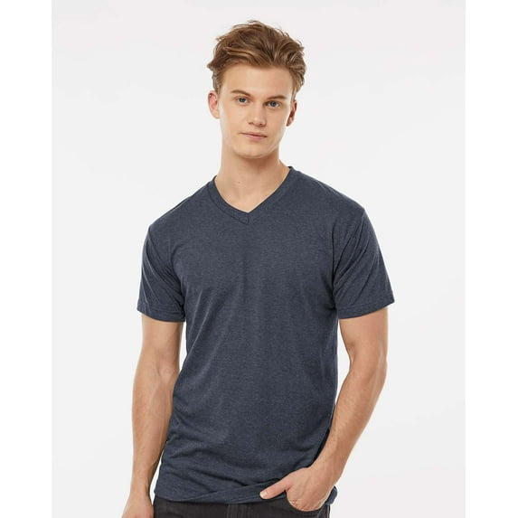 Tultex Unisex Poly-Rich V-Neck T-Shirt