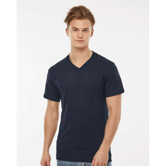 Tultex Unisex Poly-Rich V-Neck T-Shirt