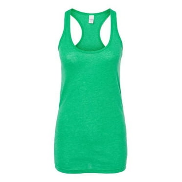Tultex - Women's Poly-Rich Racerback Tank Top - 190 - Heather Kelly - Size: XS