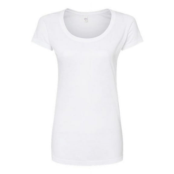 Tultex - Women's Poly-Rich Scoop Neck T-Shirt - 243