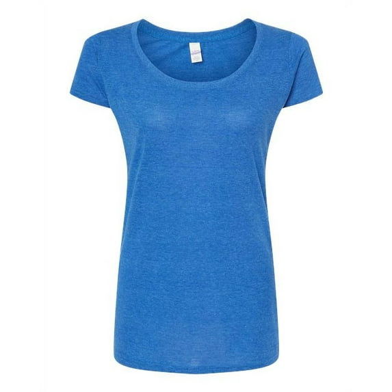 Tultex - Women's Poly-Rich Scoop Neck T-Shirt - 243