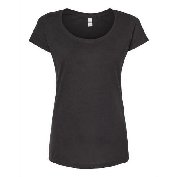 Tultex - Women's Poly-Rich Scoop Neck T-Shirt - 243