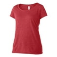 thumbnail image 1 of Tultex Women�'s Poly-Rich Scoop Neck T-Shirt, 1 of 2