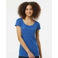 thumbnail image 1 of Tultex Women's Poly-Rich Scoop Neck T-Shirt, 1 of 5