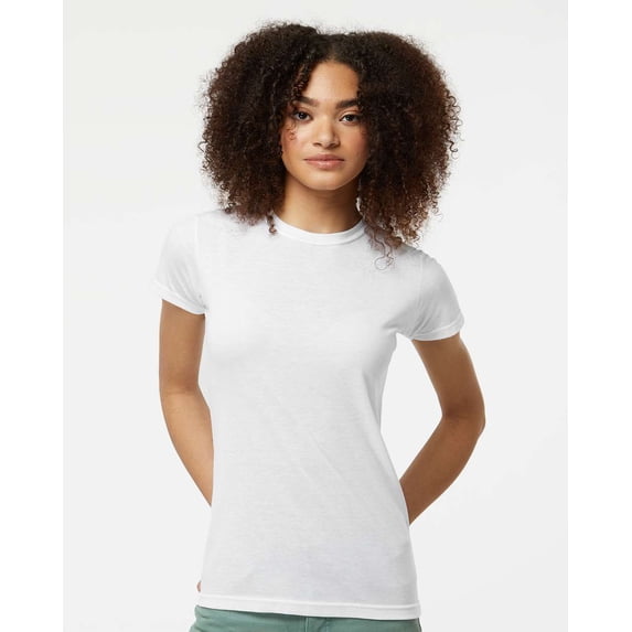 Tultex Women's Poly-Rich Slim Fit T-Shirt