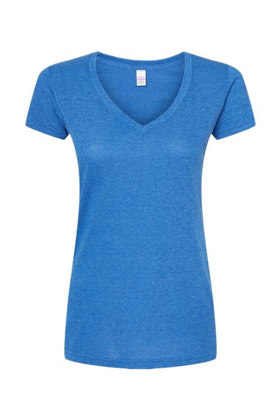 Women�'s Poly-Rich V-Neck T-Shirt