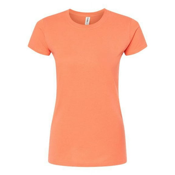 Tultex Women's Slim Fit Fine Jersey T-Shirt Size up to 3XL