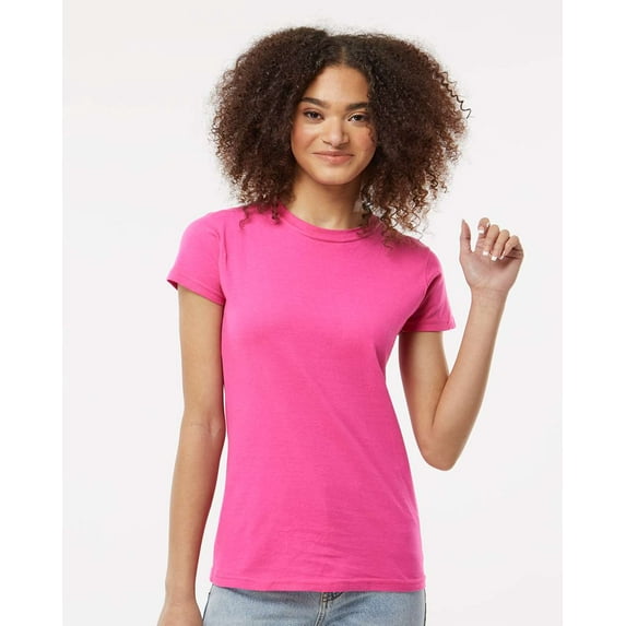 Tultex Women's Slim Fit Fine Jersey T-Shirt