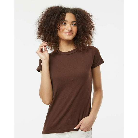 Tultex Women's Slim Fit Fine Jersey T-Shirt