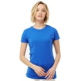 thumbnail image 1 of Tultex Women’s Slim Fit T-Shirt, Women's Short Sleeve Tee, Soft Ring-Spun Cotton Tee, Royal, M, 1 of 5