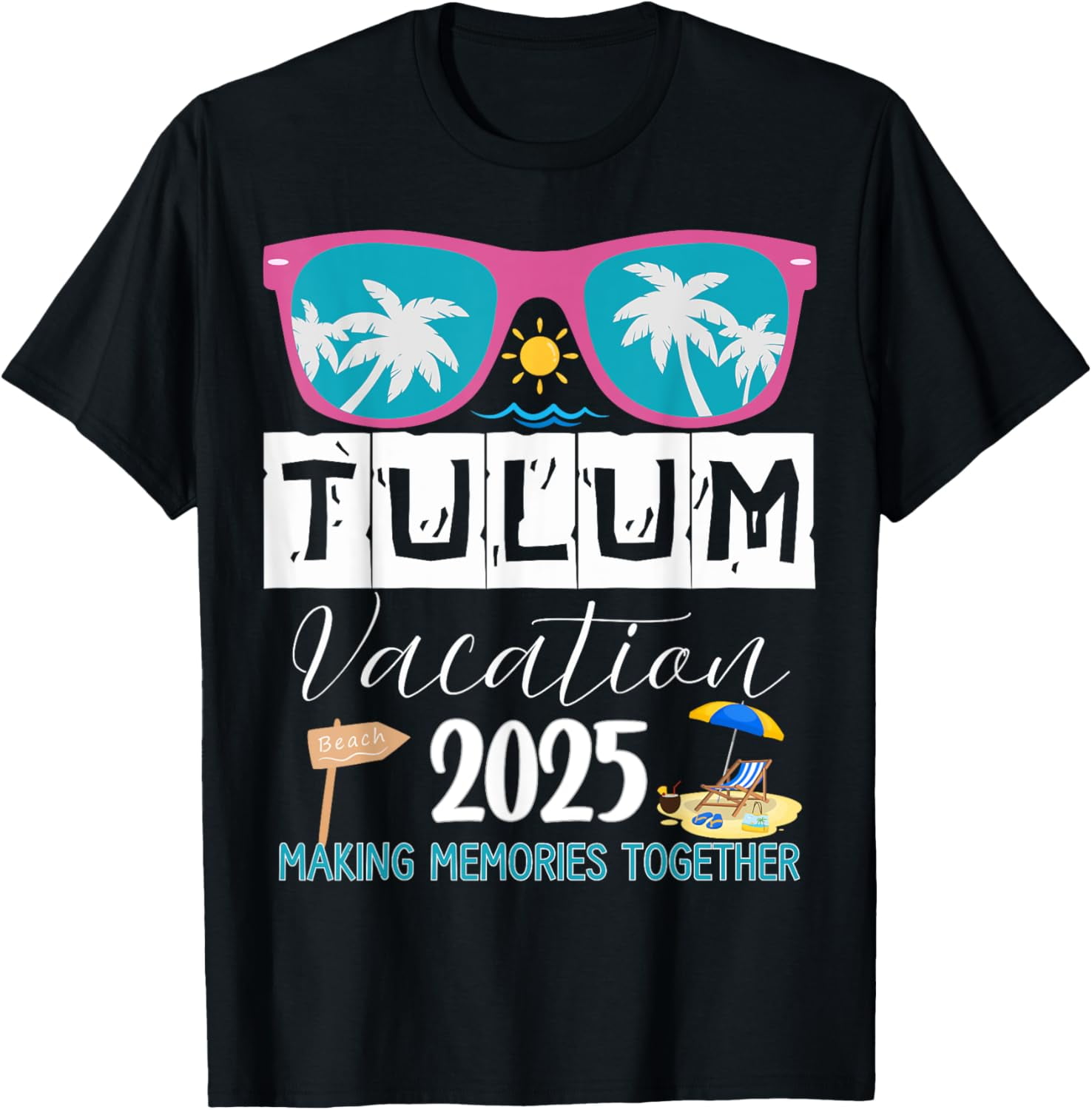 Tulum Girls Trip 2025 Fun Matching Mexico Travel Vacation TShirt