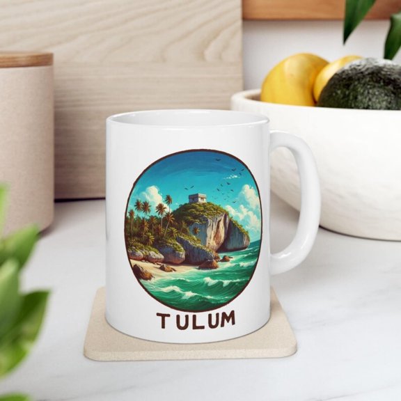 Tulum Mug Scenic Mexico Travel Gift.jpg