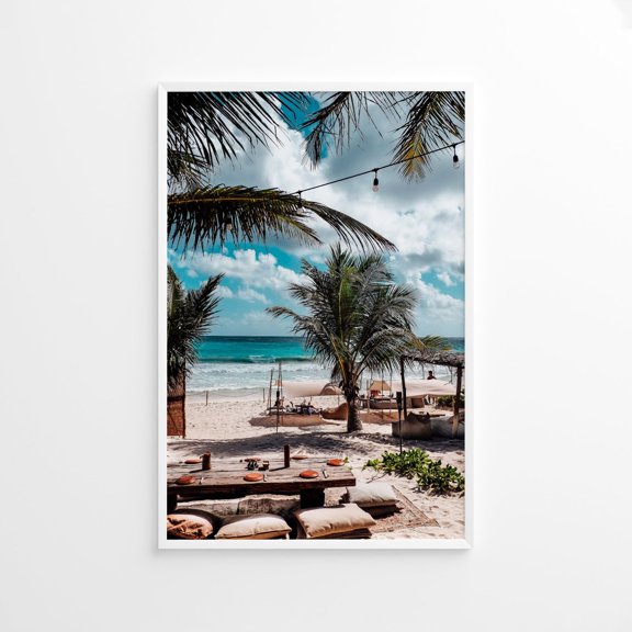 Tulum Quintana Roo Beach Summer Photography Lifestyle Stylish Decorative Design Statement Wall Art