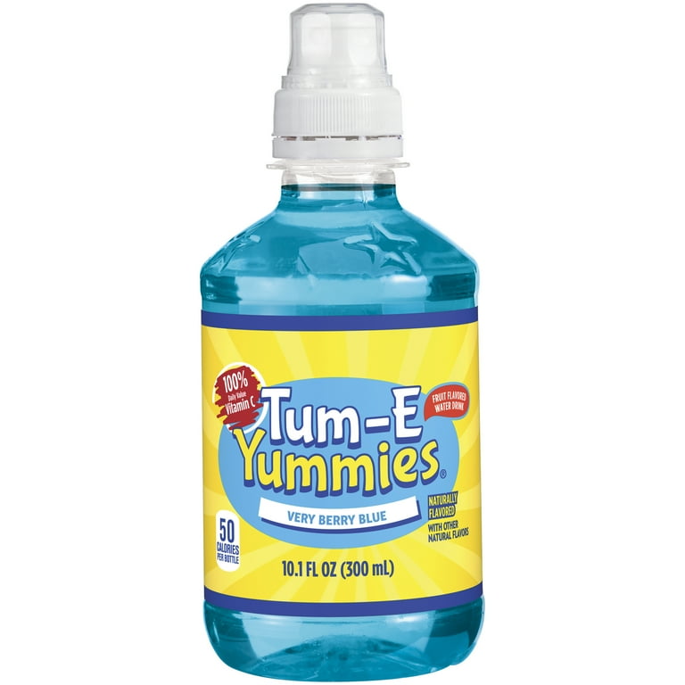 Tum-E Yummies Very Berry Blue, Naturally Fruit Flavored Water