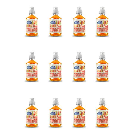 Tum-e Yummies Naturally Flavored Water Drink for Kids Bundled by Louisiana Pantry (Edgy Orange Burst, 12 Pack)