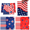 thumbnail image 1 of Tumao 50 Pcs 4th of July Gift Bags with Handle Reusable Plastic American Flag Goodie Bags Independence Day Gift Bag for Patriotic Independence Veterans Memorial Day Party Supplies, 1 of 6