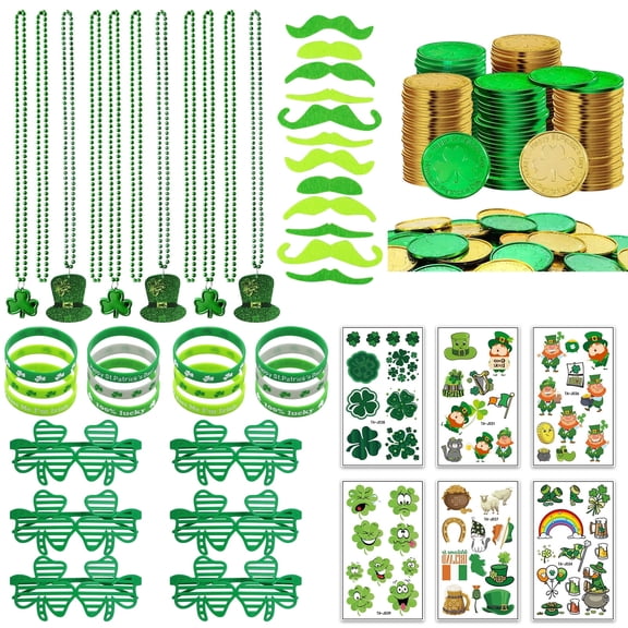 Tumao St Patricks Day Accessories Party Favor Set, Patricks Day Costume Accessories Set, St Patricks Day Party Supplies