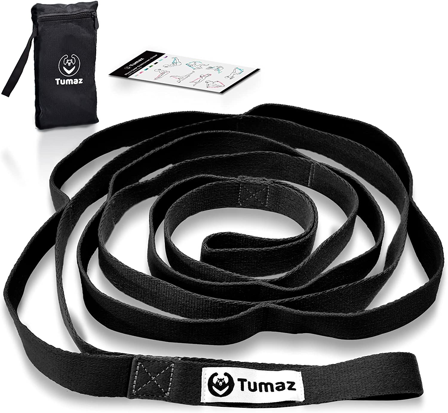 Yoga Direct 8' Plastic Buckle Yoga Strap