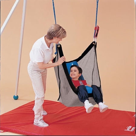 Prone net swing w/large Feeder seat for TumbleForms Vestibulator