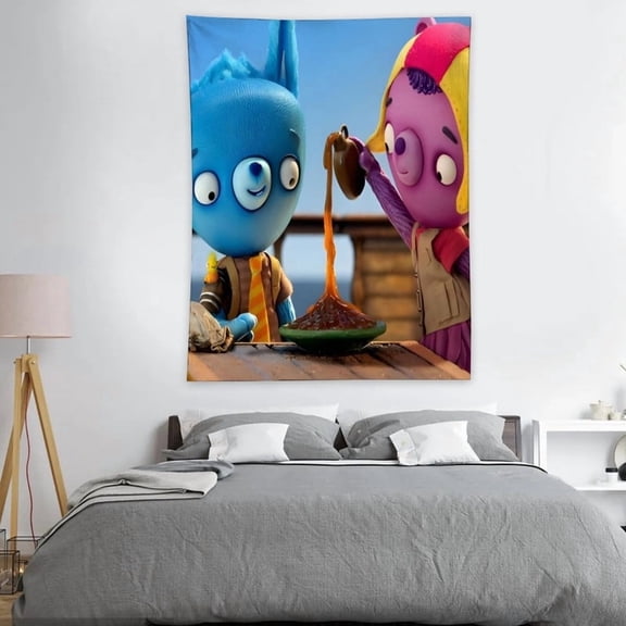 Tumble Leaf tapestry 40 x 60 inches with vivid colors realistic details easy to hang and clean adding artistic charm