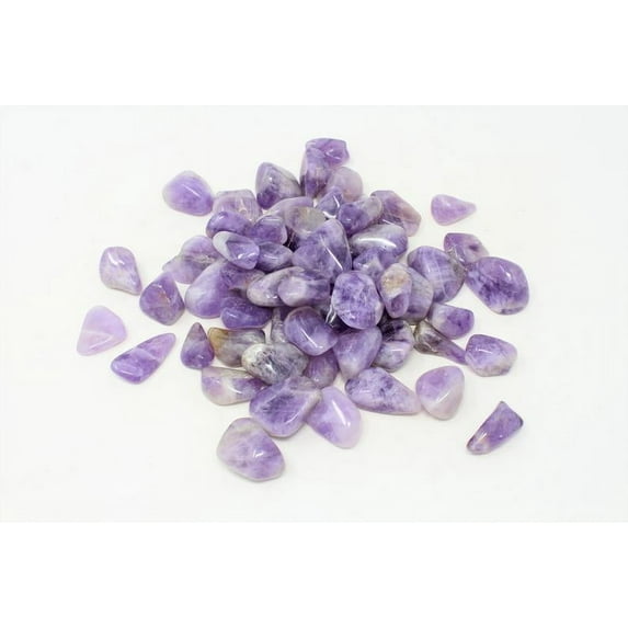 Tumbled Large Amethyst Stones - High Grade A Quality - Healing Crystals - 4 oz, 8 oz, 1 lb, 2 lb, Crown Chakra