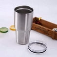 thumbnail image 1 of Tumbler 30oz Double-Wall Stainless-Steel Vacuum Insulation Travel Mug w/ Lid Water Coffee Cup Works Great For for Ice Drink, Hot Beverage, 1 of 4