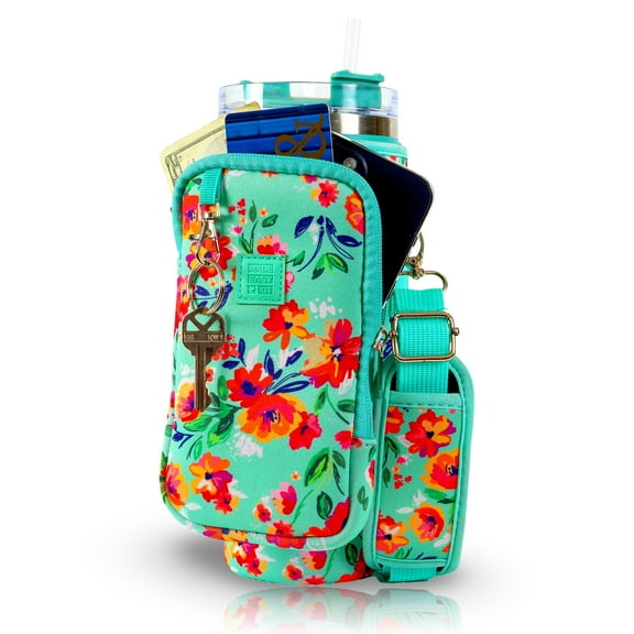 Tumbler Cup Carrier w/ Handle Opening for 40oz Bottles