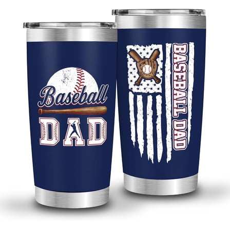 Tumbler For Dad - The Man, The Myth, The Legend Tumbler - Papa Cups From Daughter, Son, Best Dad Ever Gifts, Travel Cup for Father, New Daddy, Bonus Dad - Birthday Fathers Day Gift 20oz Tumbler