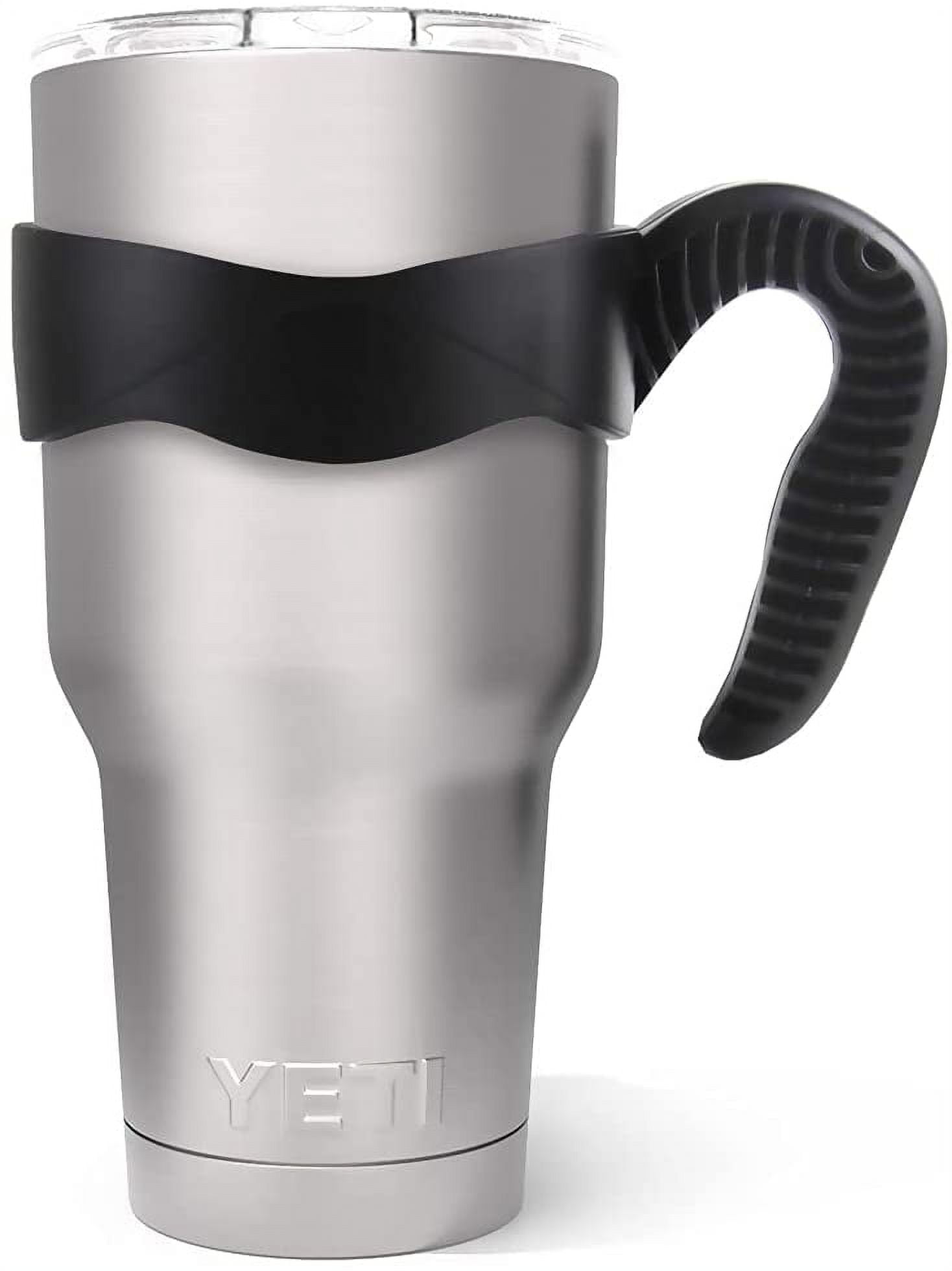 Tumbler Handle for YETI Rambler Cup, ALIENSX Anti Slip Travel Mug Grip Cup Holder for Stainless