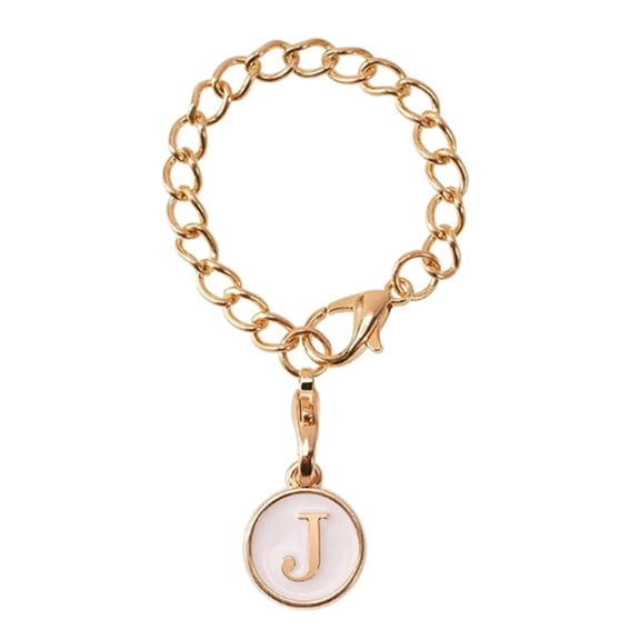 Tumbler Hanging Charm Metal Link Chain Fashion Capital Letter Oil-dripping Water Cup Mug Handle Identification Decoration Chain Pendant Accessories