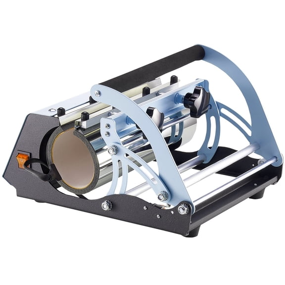 Tumbler Heat Press Machine for 11-30oz Mugs - Sublimation Mug Press for Tumblers & Cups, Blue (Ideal for DIY Custom Designs)