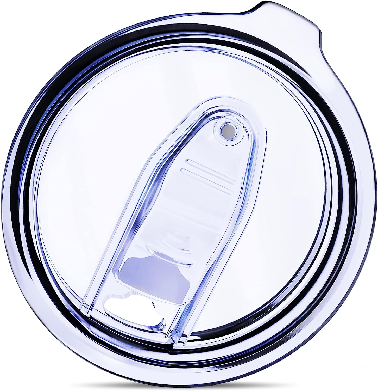 OGGI Slider Lid Replacement- Clear Acrylic Tumbler Lid, Thermos