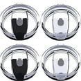 thumbnail image 1 of Tumbler Lids Spillproof 20oz,4 Pack Splash Resistant Lid for Beast,Juro,Ozark Trail,Rae Dunn,Atlin,Coffee Mug and More Cooler Cup,Covers for 20 Ounce Tumbler, 1 of 6