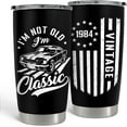 thumbnail image 1 of Tumbler for Men I’m Not Old I’m Classic 20oz Insulated Stainless Steel Coffee Cup Travel Mug Gift for Dad Grandpa Husband Father's Day Christmas Birthday, 1 of 6