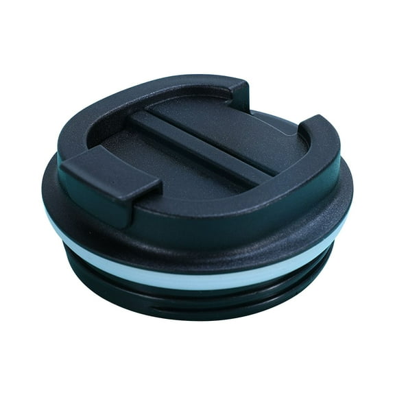 Tumbler Replacement Lids,Splash Resistant Plastic Lids Covers,Leak-Proof Reusable Coffee Lids,Heavy-Duty Replacement Lid Up for Coffee Mug,Travel Mug,Tea Cup and More,3.5 inch(Black)