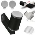 thumbnail image 1 of TVQUYET Tumbler Rolling Knife Sharpener - 15 & 20 Magnetic Guide #1000/#400 Diamond Sharpening Stone Roller Knife Sharpener System Kit for Kitchen Knives, 1 of 9