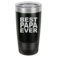 thumbnail image 1 of Tumbler Stainless Steel Vacuum Insulated Travel Mug Best Papa Ever, 1 of 1
