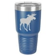 thumbnail image 1 of Tumbler Stainless Steel Vacuum Insulated Travel Mug Moose (Blue, 30 oz), 1 of 1