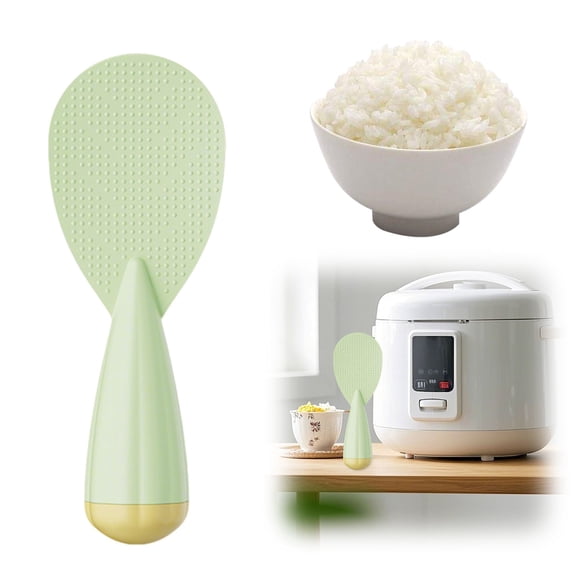 Tumbler Stick Rice Spoon Household Easy To Spoon Kitchen Can Stand Without Damaging The Pot Rice Spoon Outdoor Table Setting for 4 Placement Mats for Dining Table for Small Table Set Indoor Plate Mat
