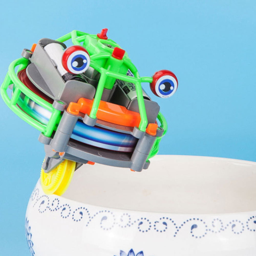 Tumbler Unicycle Robot Toys Wire Walking Rolypoly Gyro Toy for Kids