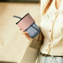 Tumbler Water Glass Cups With Straw And Lid Sealed Carry On For Coffee Iced Tea Thick Wall Insulated Glass Cup