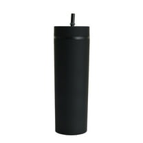 Tumbler With Lid And Straw 16 Oz Plastic Cup Leakproof For Summer Sports