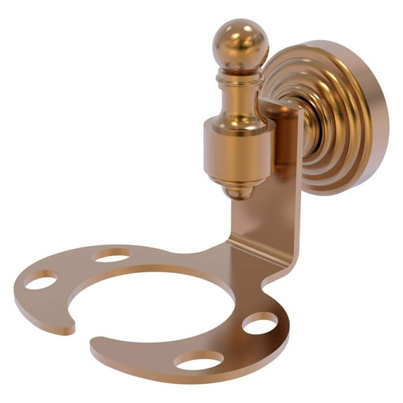 Tumbler and Toothbrush Holder - Brushed Bronze