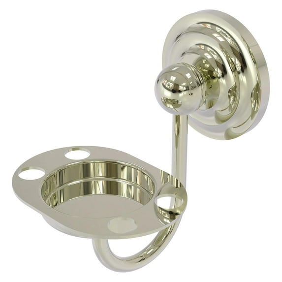 Tumbler and Toothbrush Holder - Polished Nickel
