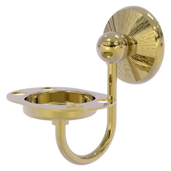 Tumbler and Toothbrush Holder - Unlacquered Brass