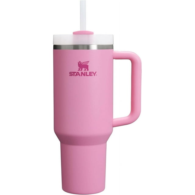 Tumbler with Handle and Straw 40 oz | Flowstate 3-Position Lid | Cup Holder Compatible for Travel | Insulated Stainless Steel Cup